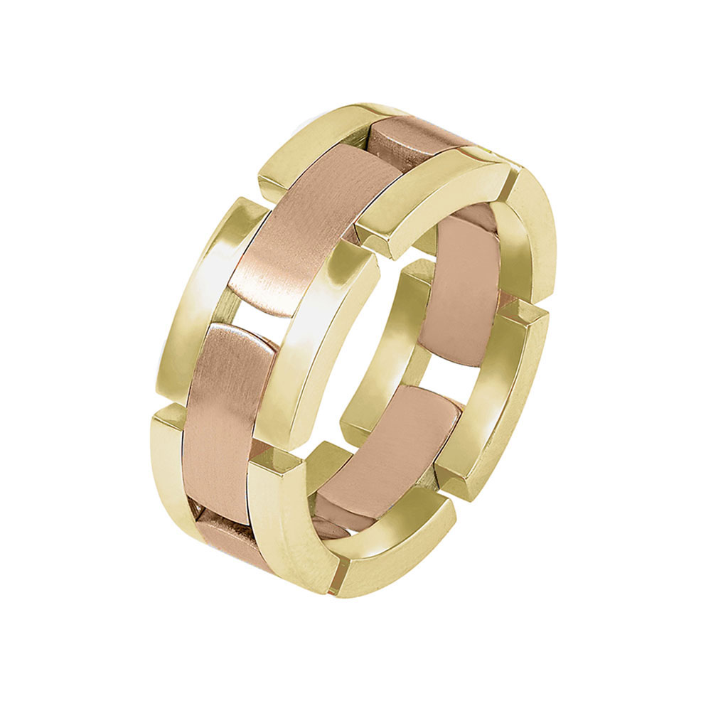 Open Brick Wedding Band