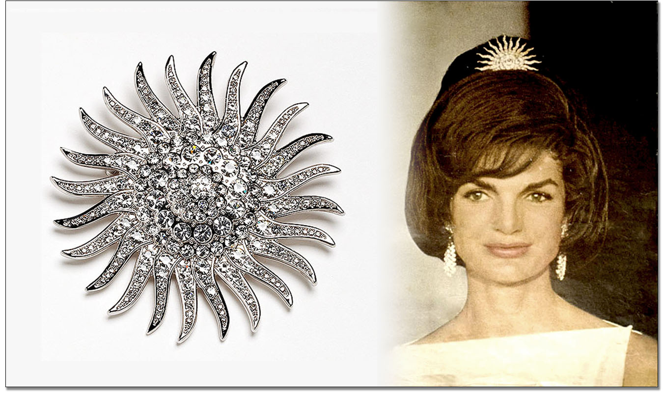 Jacqueline Kennedy Starburst Brooch