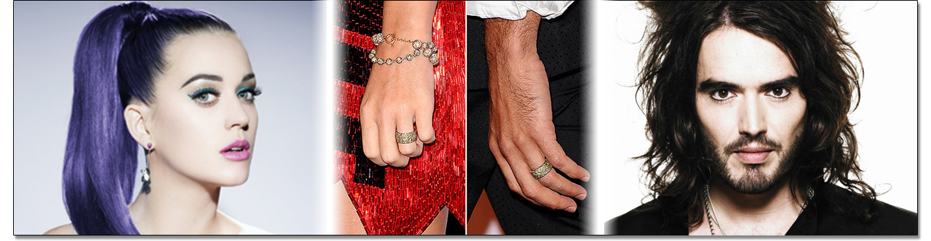 Katy Perry and Russell Brand Wedding Rings