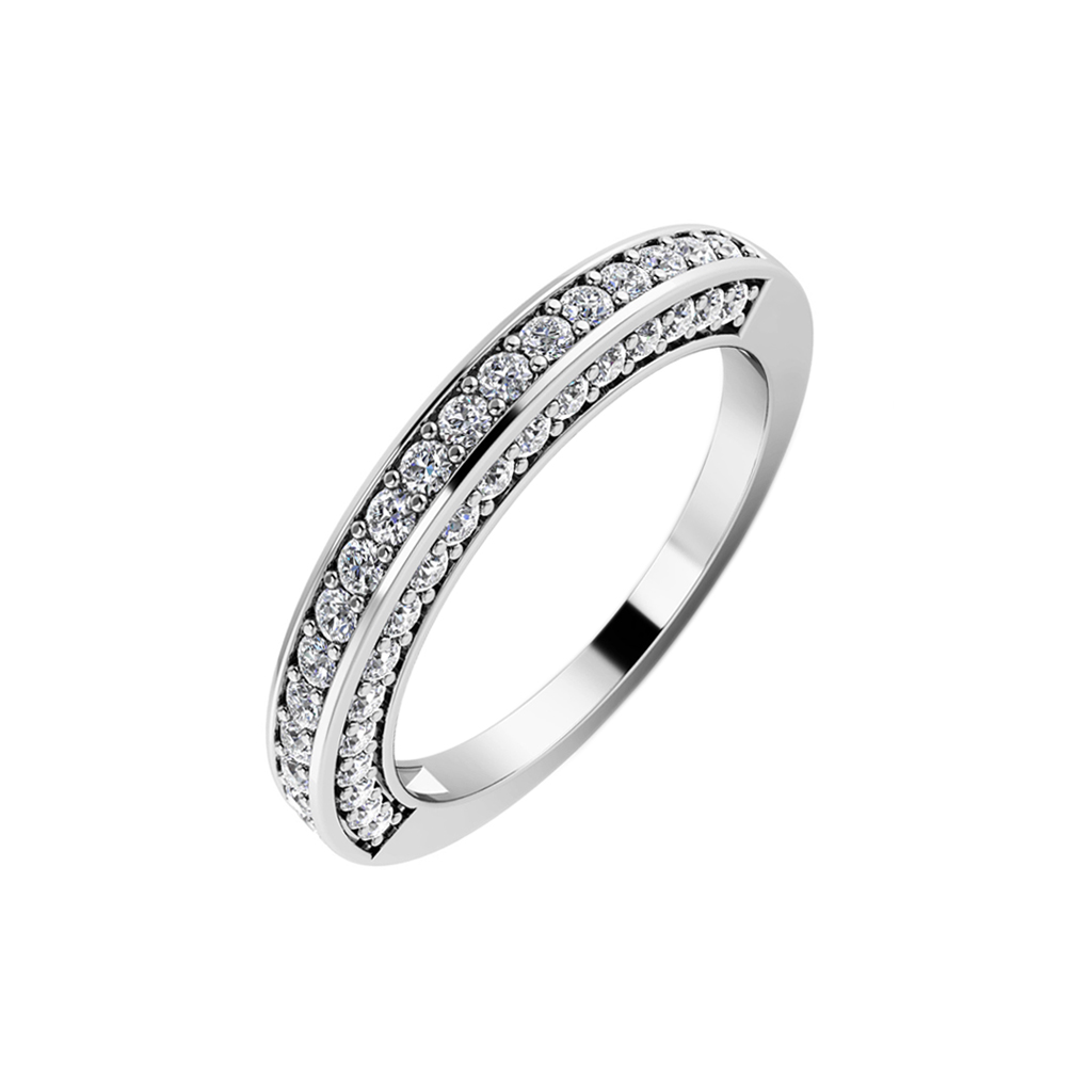 Gillian diamond wedding band