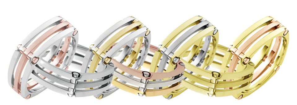 Couples Contemporary Wedding Bands