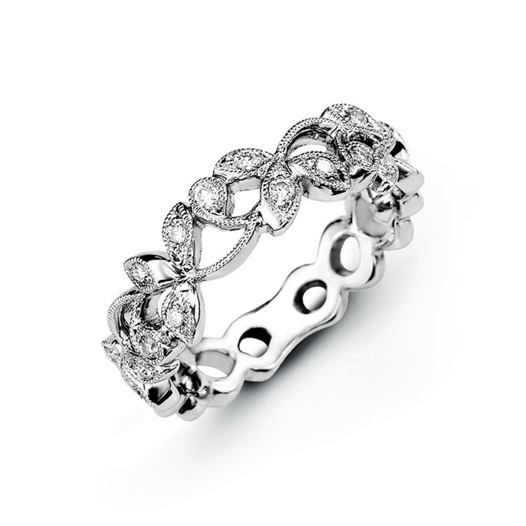 Diamond Eternity Lace Band