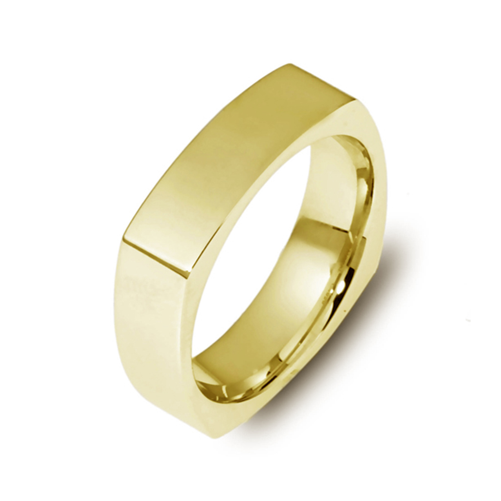  Square  Wedding Band  Timeless Wedding Bands 